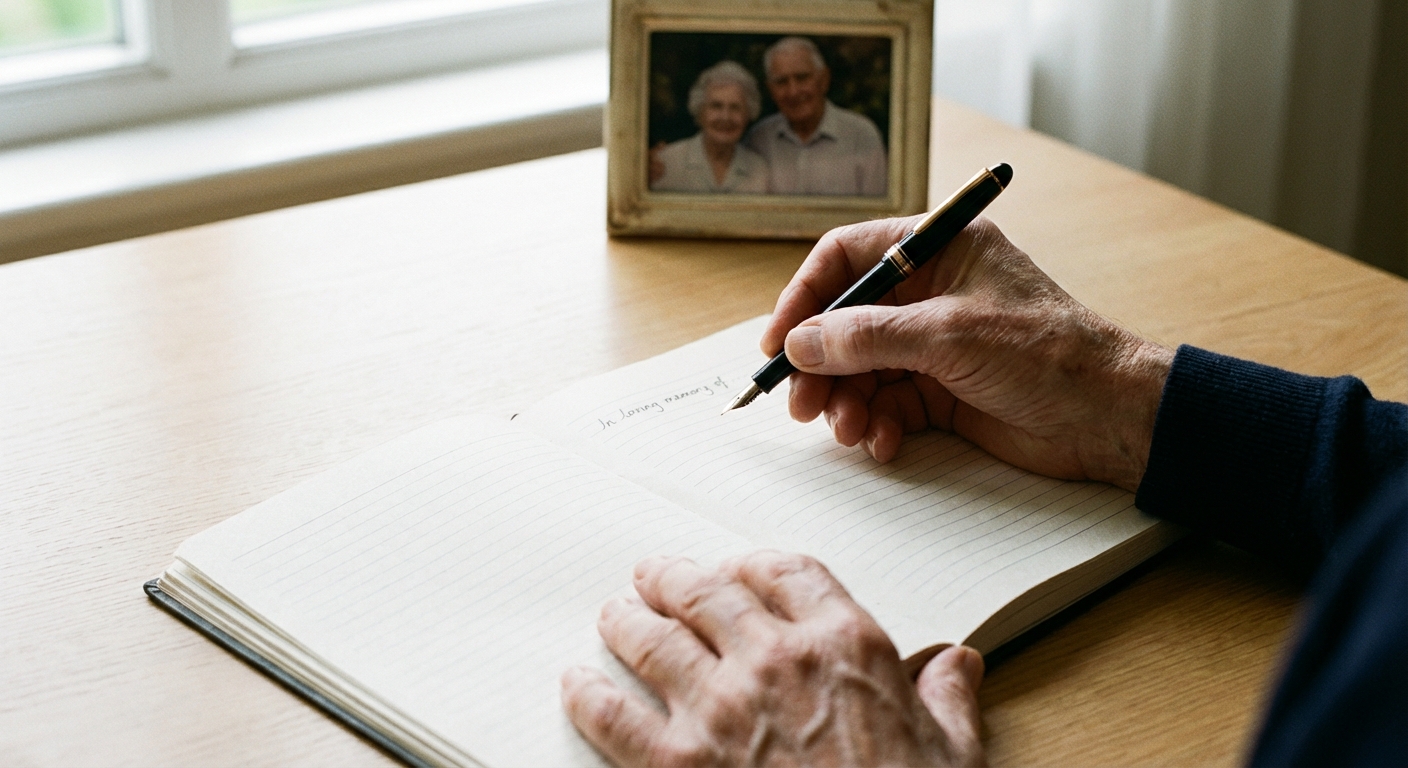 Persönliche Trauerrede schreiben: So gelingt ein würdiger Abschied
