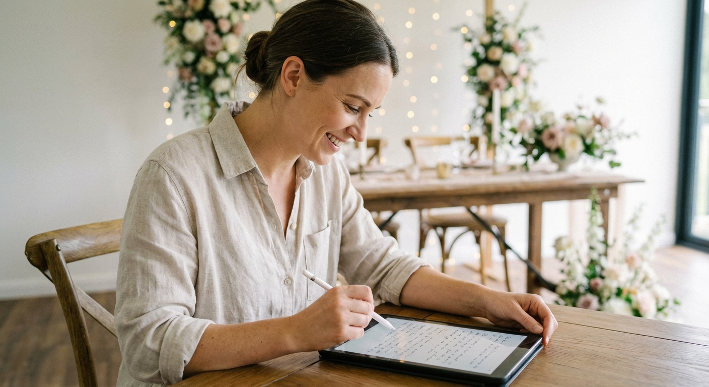 Stressfreie Hochzeitsrede: Die besten Tipps zum Schreiben einer Rede