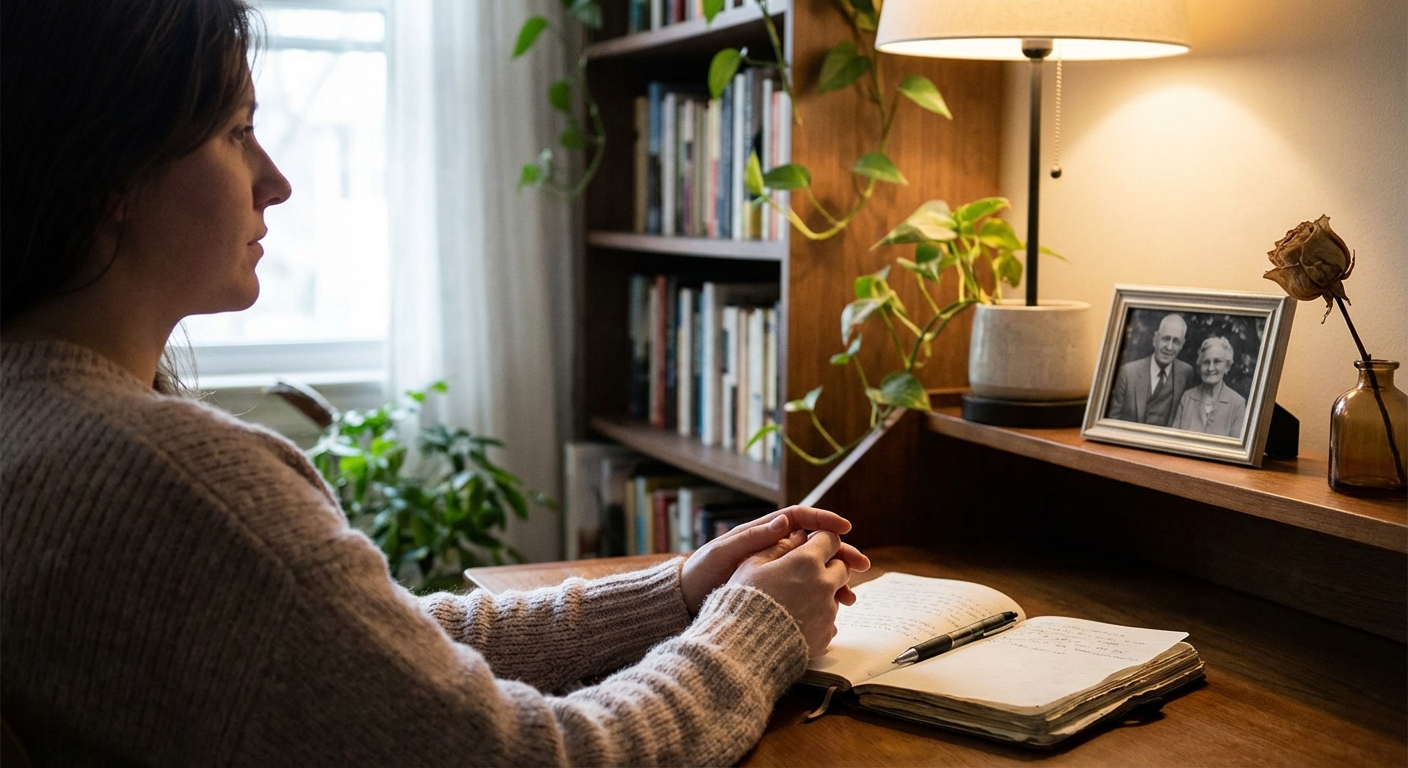 Trauerreden schreiben: Ein einfacher Weg zu eigenen Worten